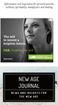 Mobile Screenshot of newagejournal.com